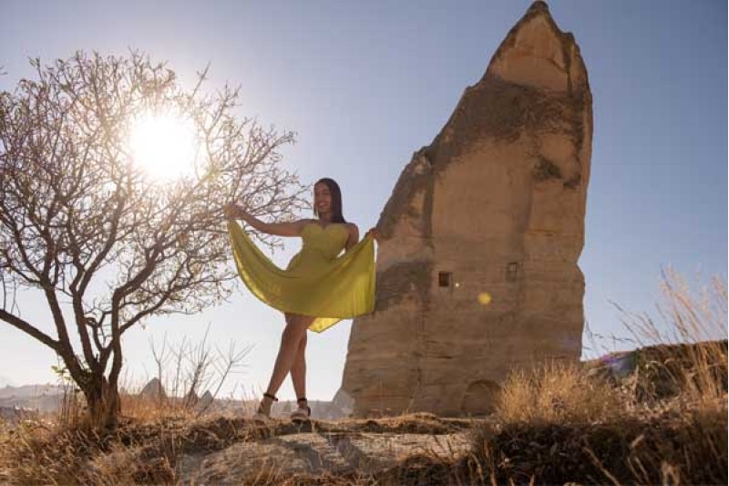 Cappadocia Photo Shooting With Flying  Dress - 1